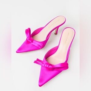 Loeffler Randall Women’s Amyra Bow Kitten Mule!